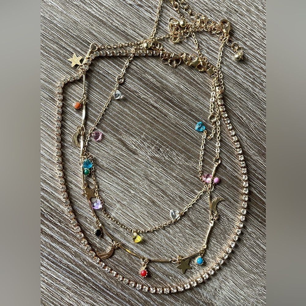 Stackable necklace A178  - Picture 2 of 3